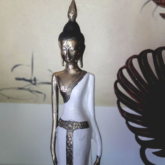 Statue de Bouddha en laiton pour la décoration intérieure, qualité